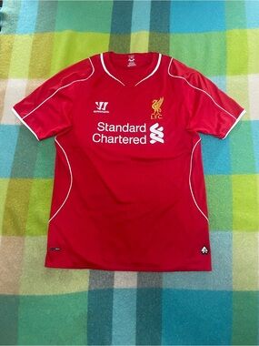 Liverpool FC Warrior 2014-2015 home jersey